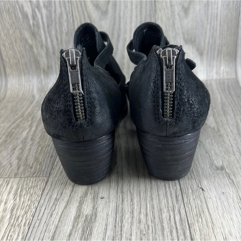Born Women's Black Suede Ankle Booties - Picture 6 of 10